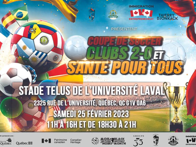 Coupe de soccer à 7 des Clubs 2-0 et Santé pour Tous